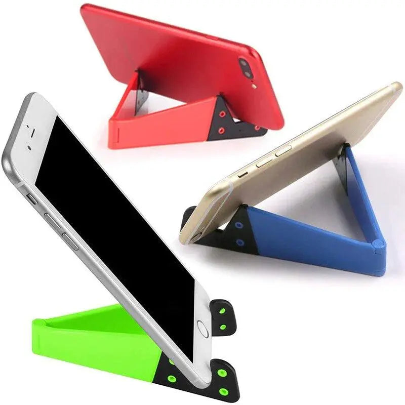 Fimilef Universal Foldable Phone Holder - Adjustable Stand for iPhone, iPad, E-Readers, and Tablets