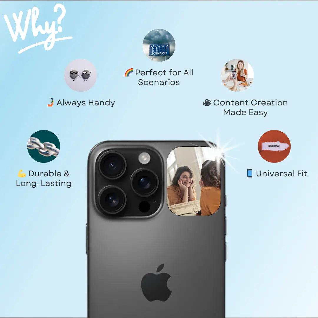 ReflectBuddy: Sticky Phone Mirror – Your Essential Smartphone Mirror REFLECTBUDDY
