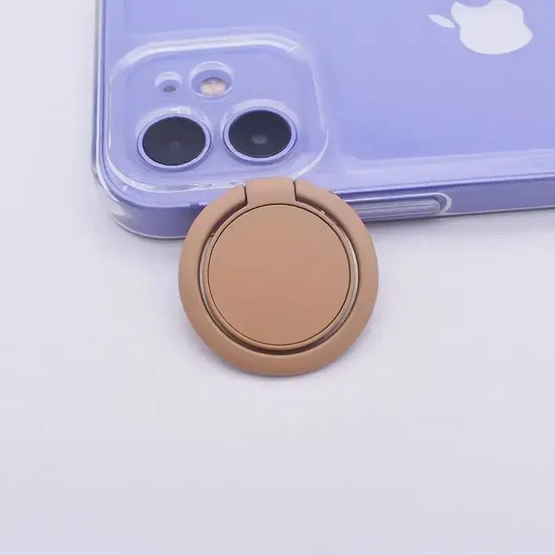 Macaron Solid Color Phone Ring Stand and Grip - Mobile Accessory and Gift