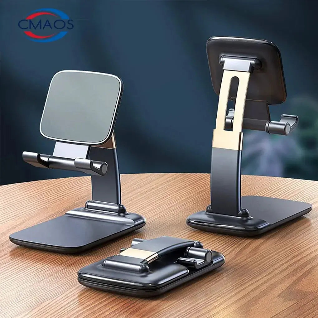 Portable Foldable Metal  Holder for Tablets and Smartphones