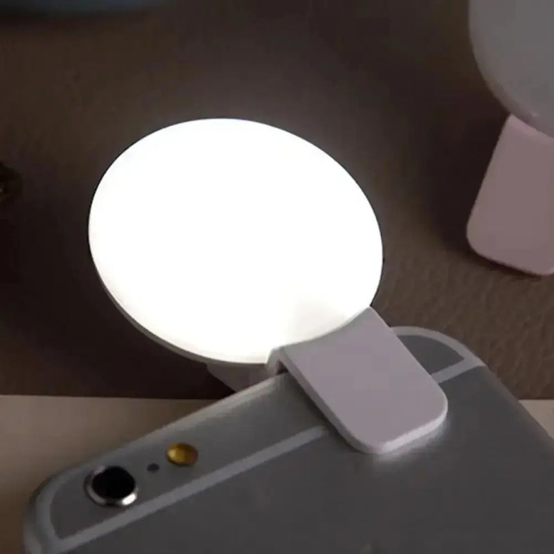 Portable Mini LED Selfie Ring Light (3 modes)