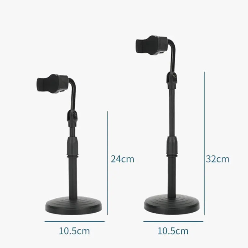 Professional Desktop Tripod with Phone Holder Stand for Smartphones and iPhones