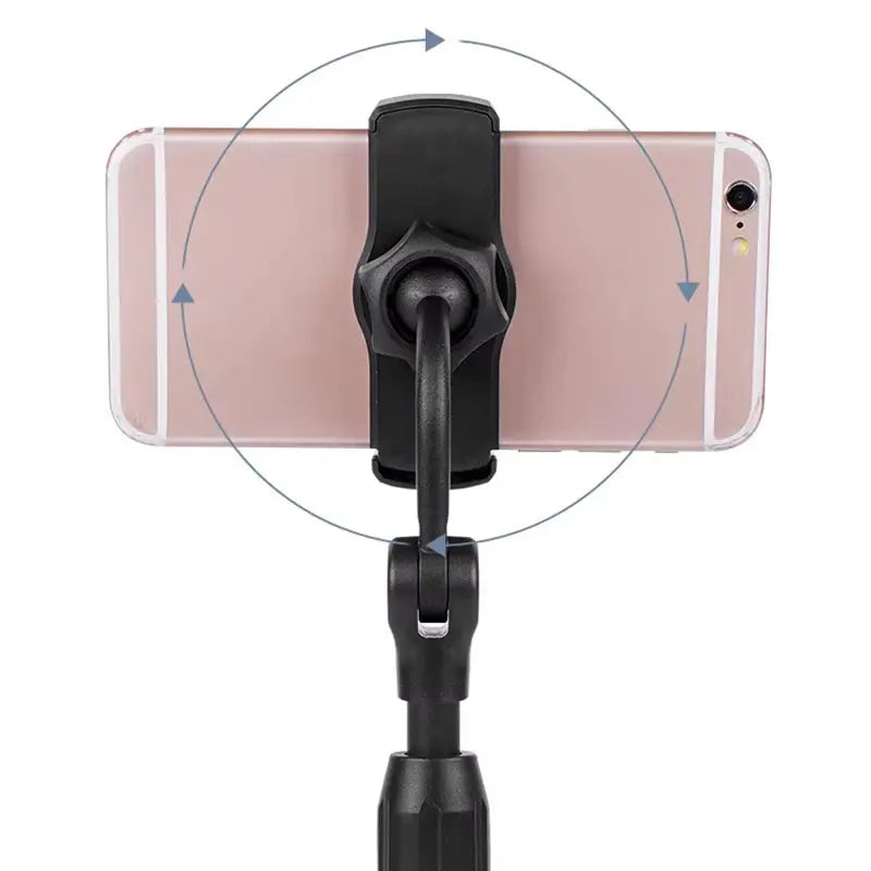 Professional Desktop Tripod with Phone Holder Stand for Smartphones and iPhones