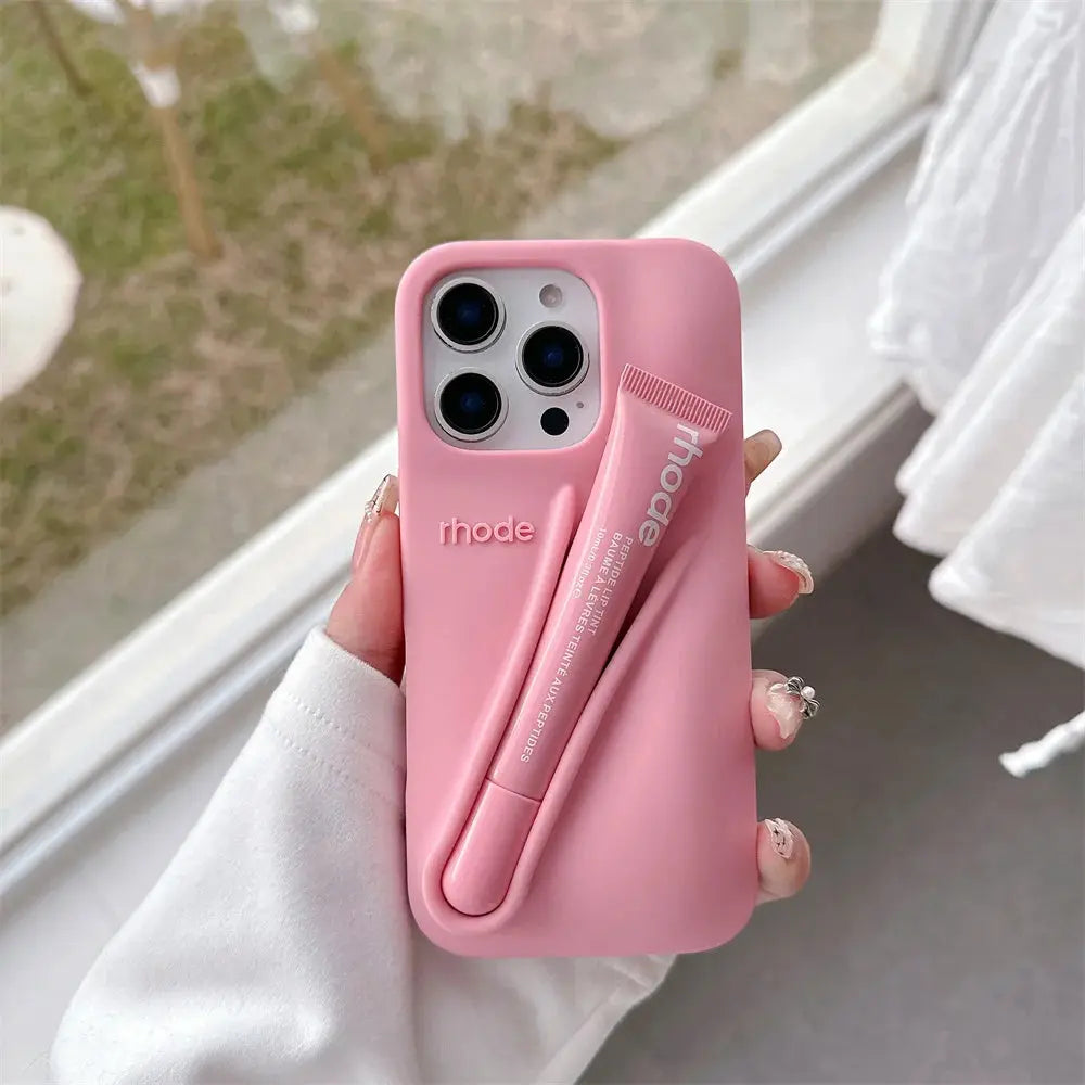 Rhode Phone Case including Lipstick 