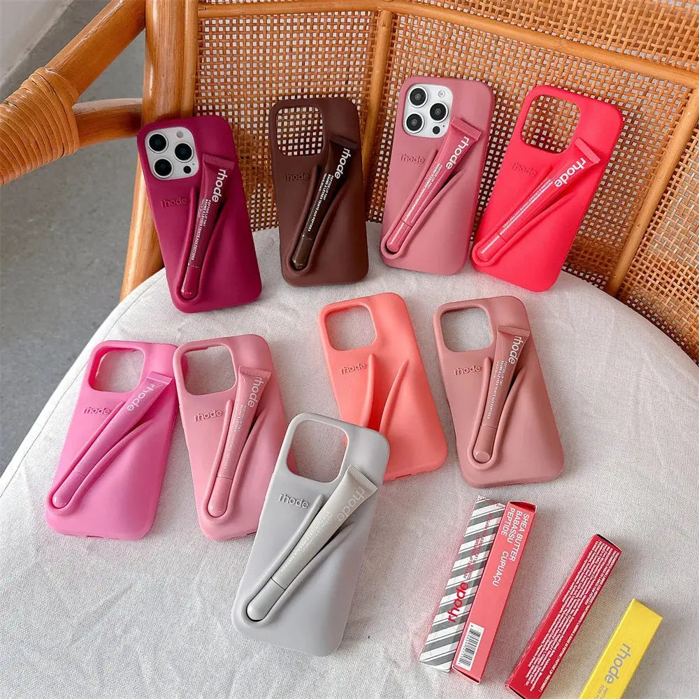 Rhode Phone Case including Lipstick 