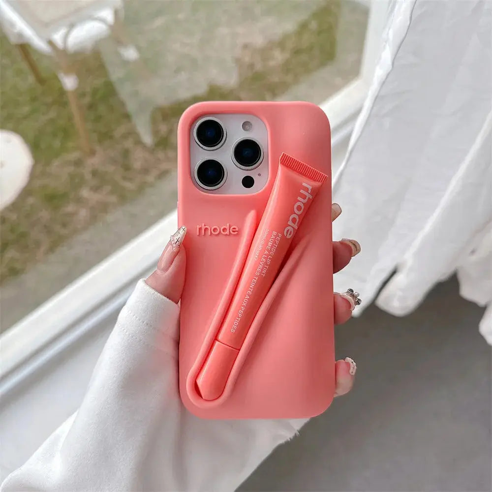 Rhode Phone Case including Lipstick 
