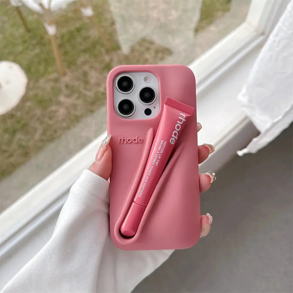 Rhode Phone Case including Lipstick 