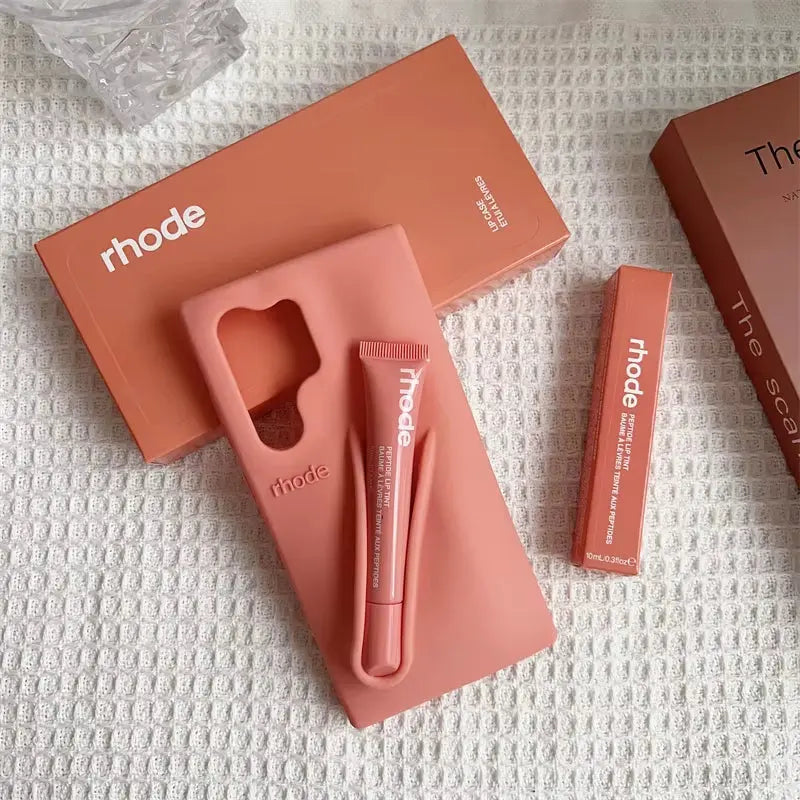 Rhode Phone Case with Lip Gloss Set for Samsung