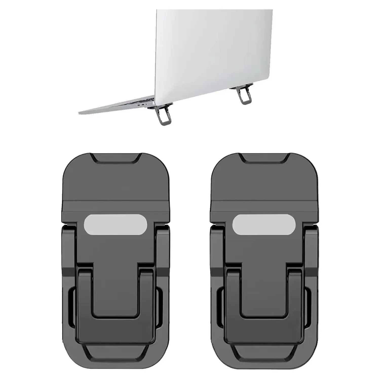 Set of 2 Adjustable Foldable Laptop Stand