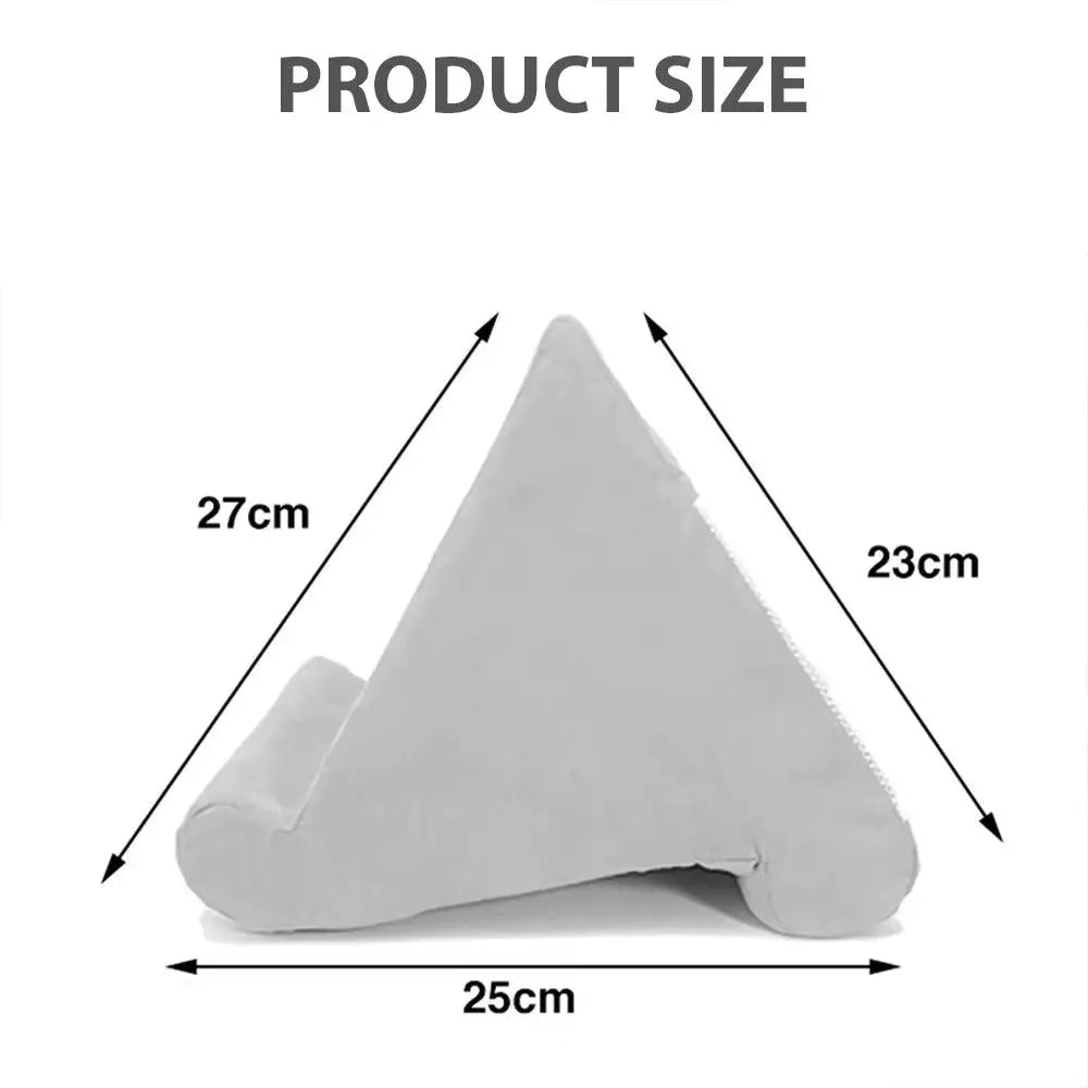 Multifunctional Pillow-Type Tablet and Phone Holder for 4-12.9 Inch Devices - Compatible with iPhone and Other Accessories