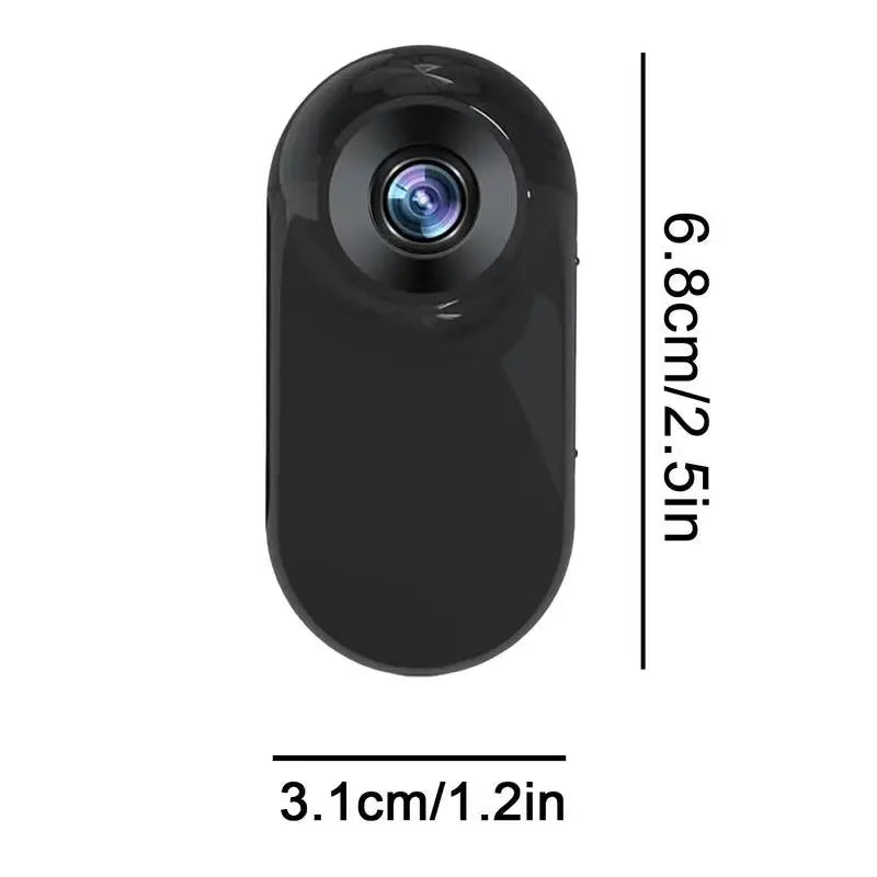 Wireless Mini Outdoor Camera for Pet Collars with Screen (HD 1080P)