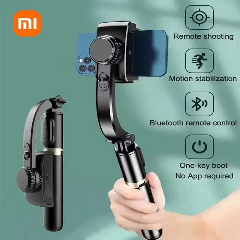 Xiaomi 1M Selfie Stick with Wireless Bluetooth LED Fill Light, Extended Tripod, and Remote Shutter for Android and iOS Smartphones